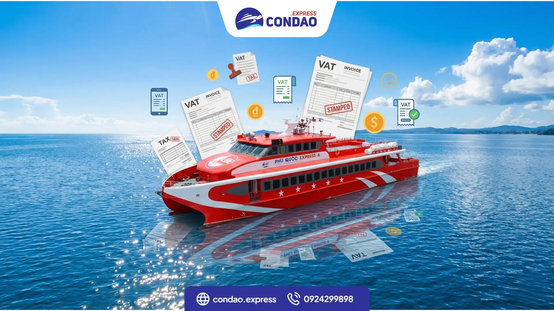 Quy định về Hoá đơn VAT Vé tàu cao tốc