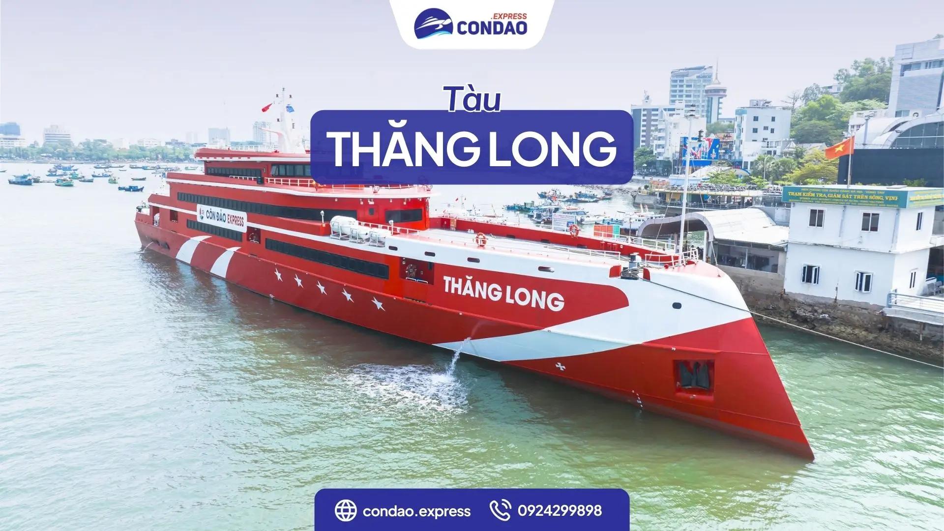 Tàu Thăng Long đi Côn Đảo