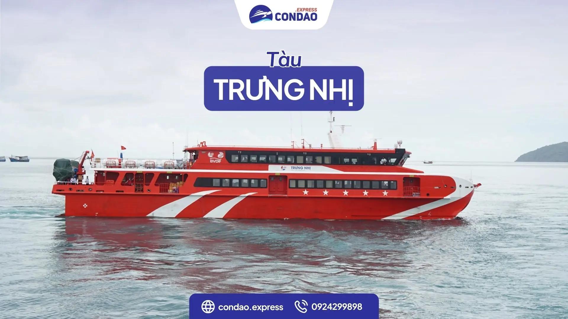 Tàu Trưng Nhị – Thông tin chi tiết, Giá vé, Lịch chạy 2026