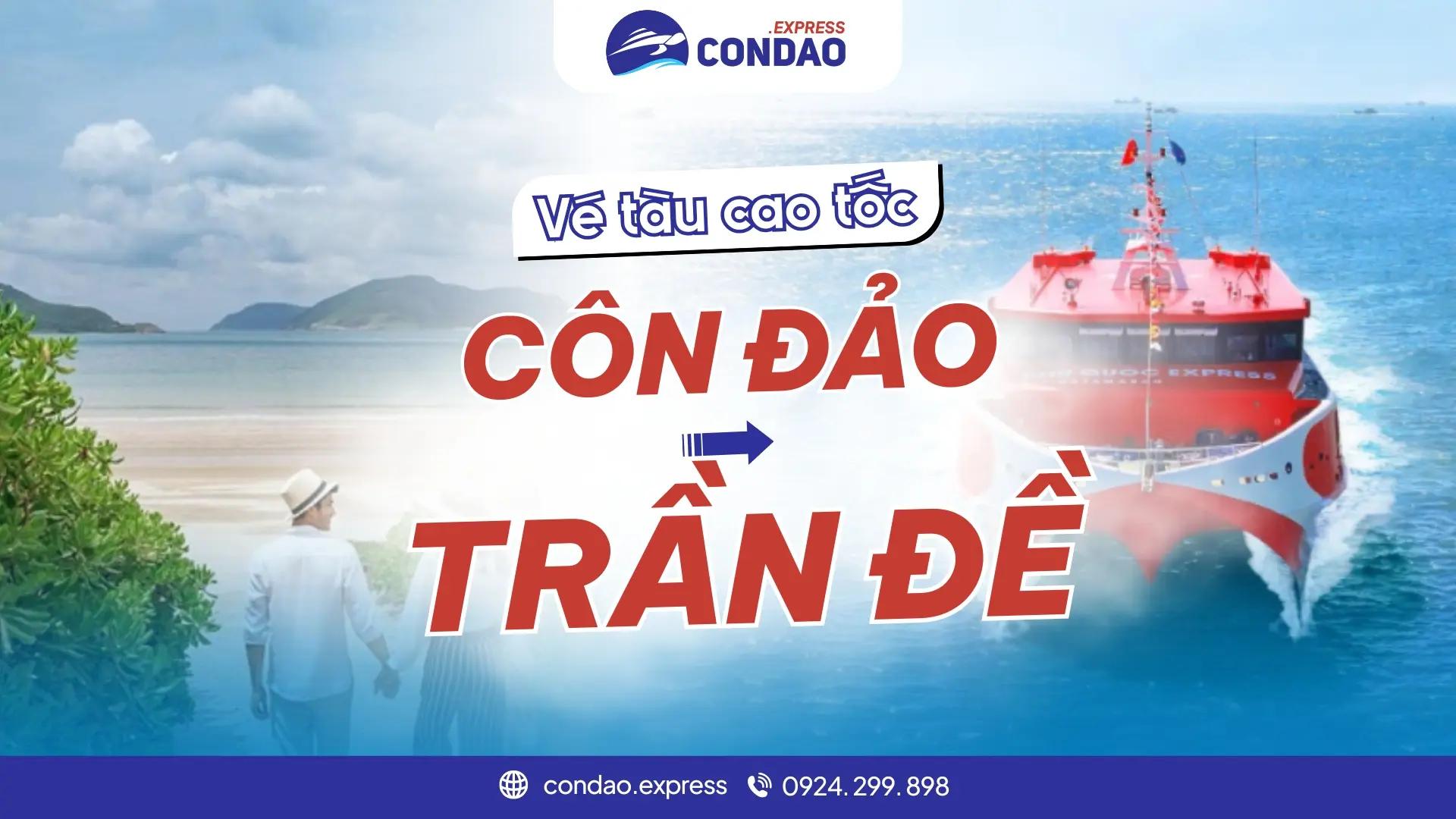 Vé tàu Côn Đảo Trần Đề hãng Phú Quốc Express 2026