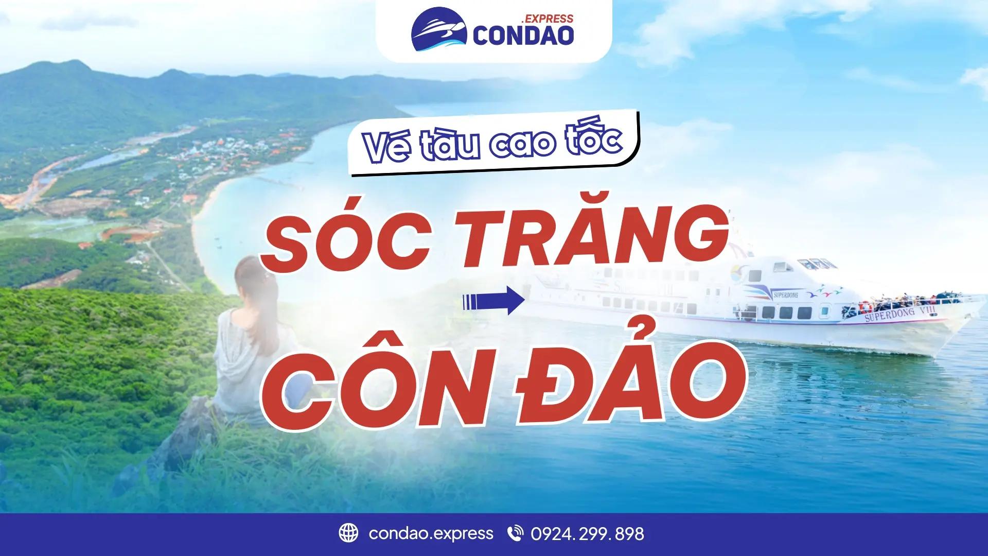 Vé tàu Sóc Trăng Côn Đảo 2026 – Đặt online, xuất vé ngay
