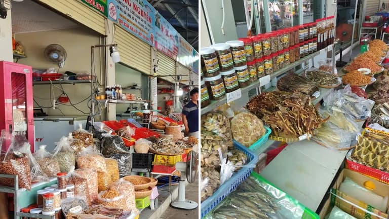 Nhiều đặc sản địa phương ở chợ Côn Đảo