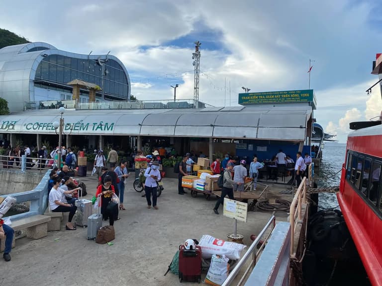 Check-in cảng Cầu Đá Vũng Tàu