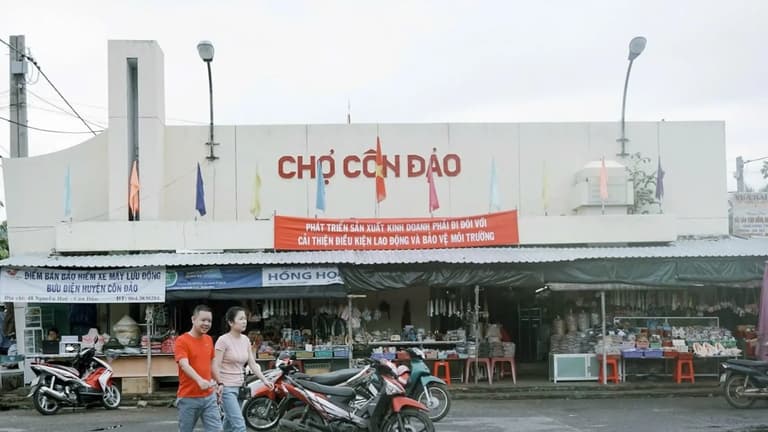 Chợ Côn Đảo từng là một khu chợ nhỏ