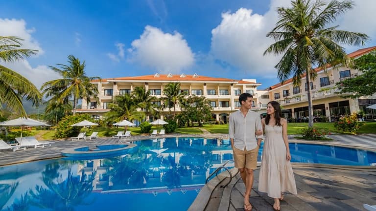 Hưởng tuần trăng mật tại Con Dao Resort