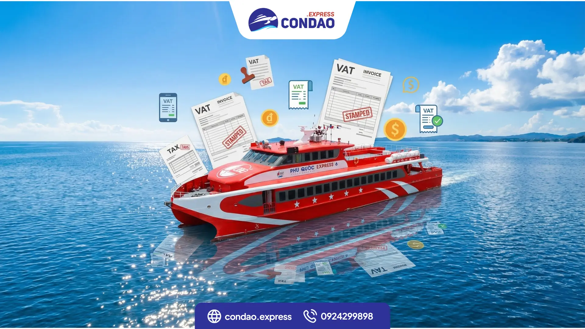 Quy định về Hoá đơn VAT Vé tàu cao tốc