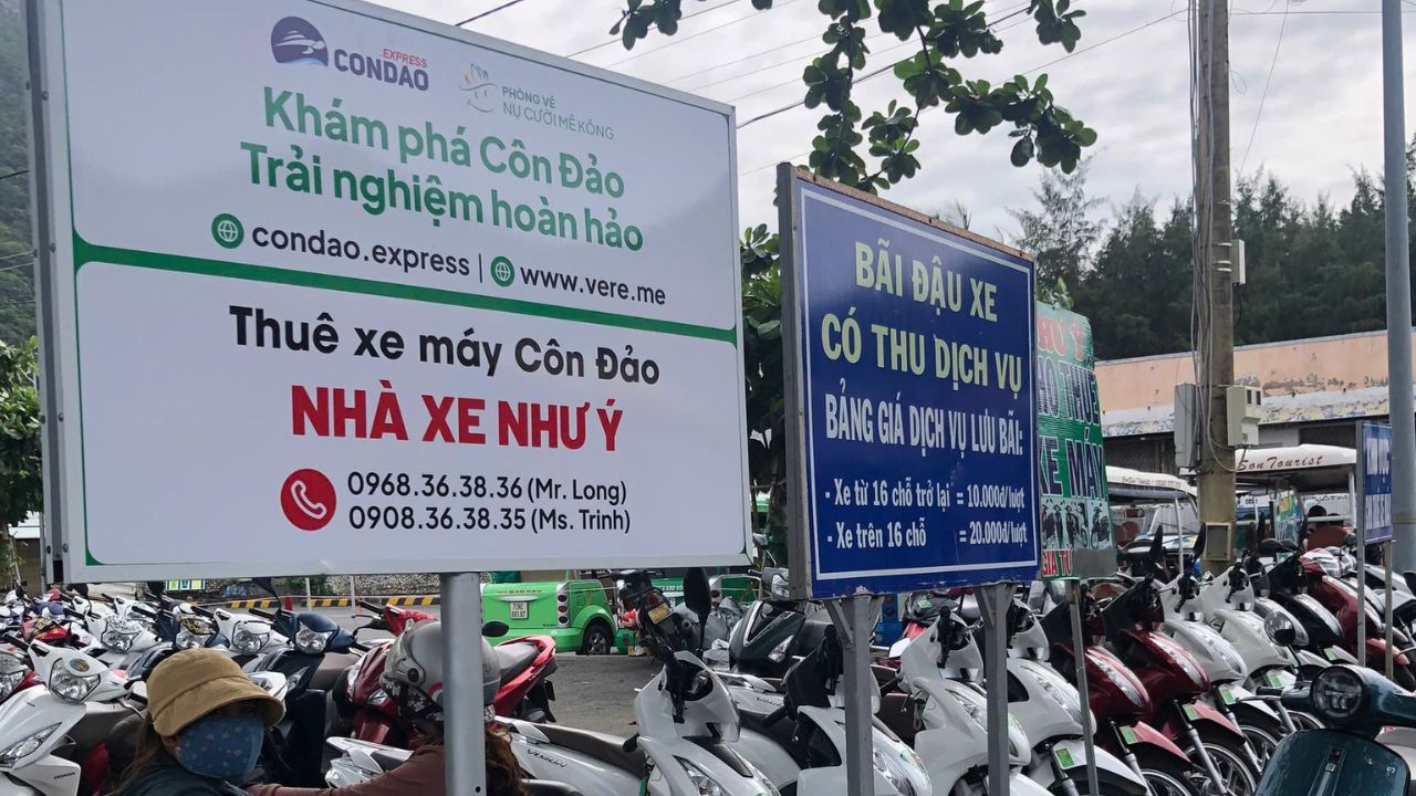 Dịch vụ thuê xe máy chất lượng tại Condao.express