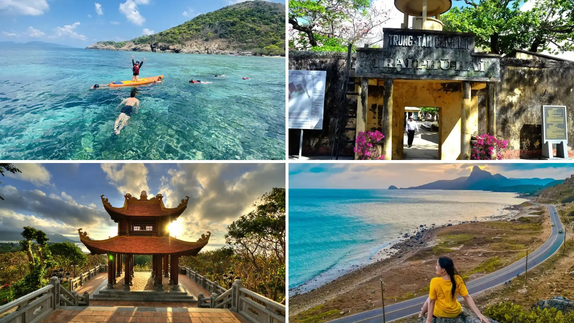 Các địa điểm du lịch gần bãi Suối Nóng