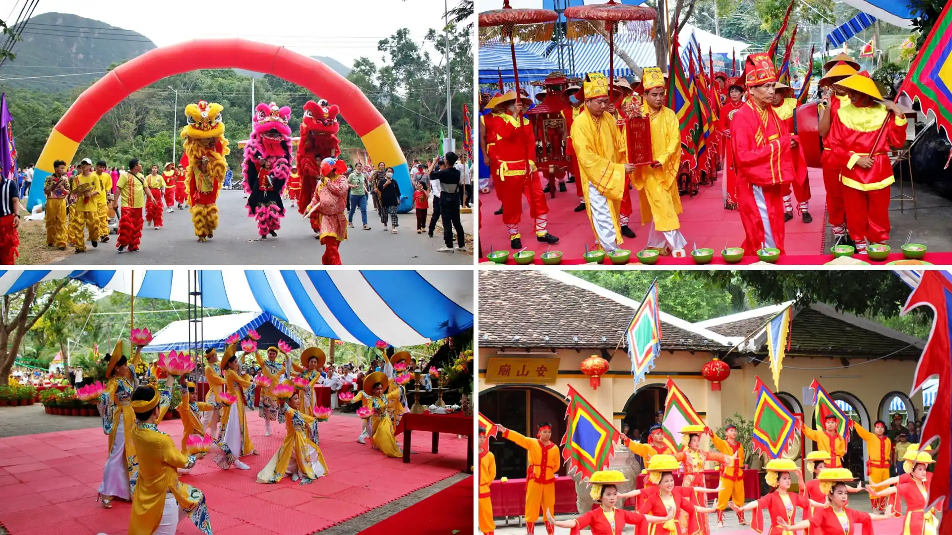 Các hoạt động tại lễ giỗ bà Phi Yến