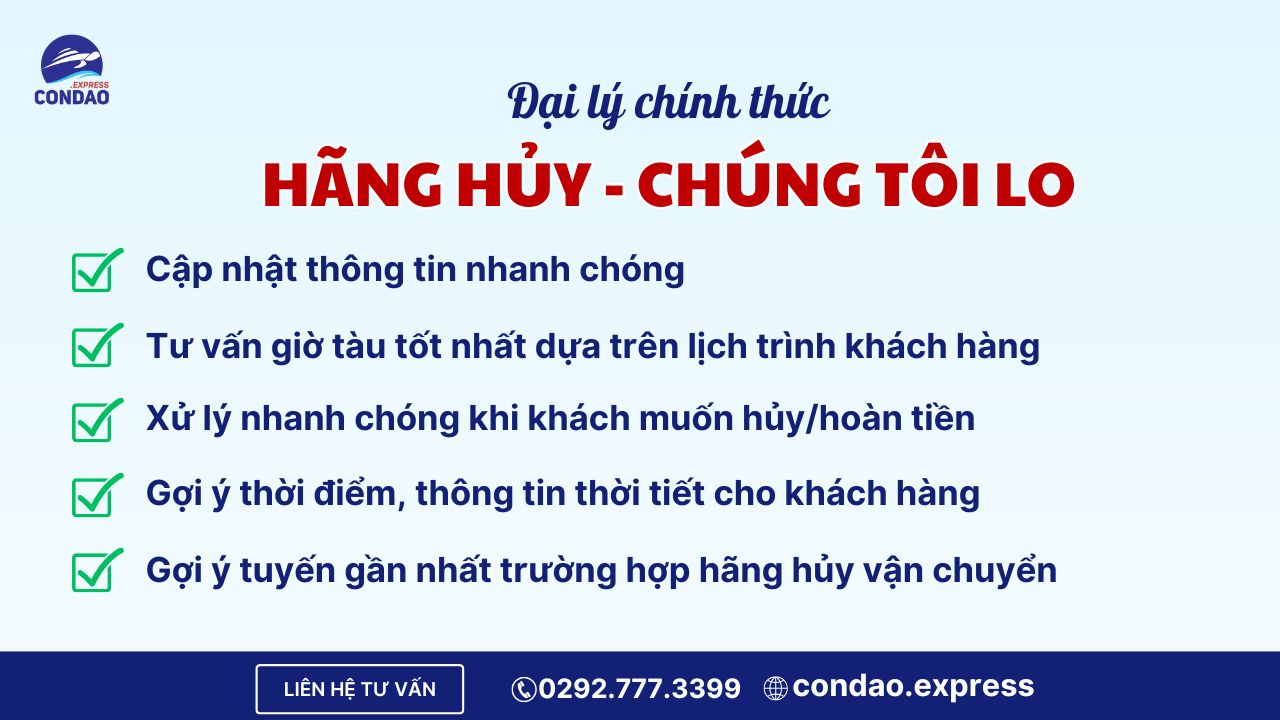 Đại lý chính thức hãng hủy chúng tôi lo