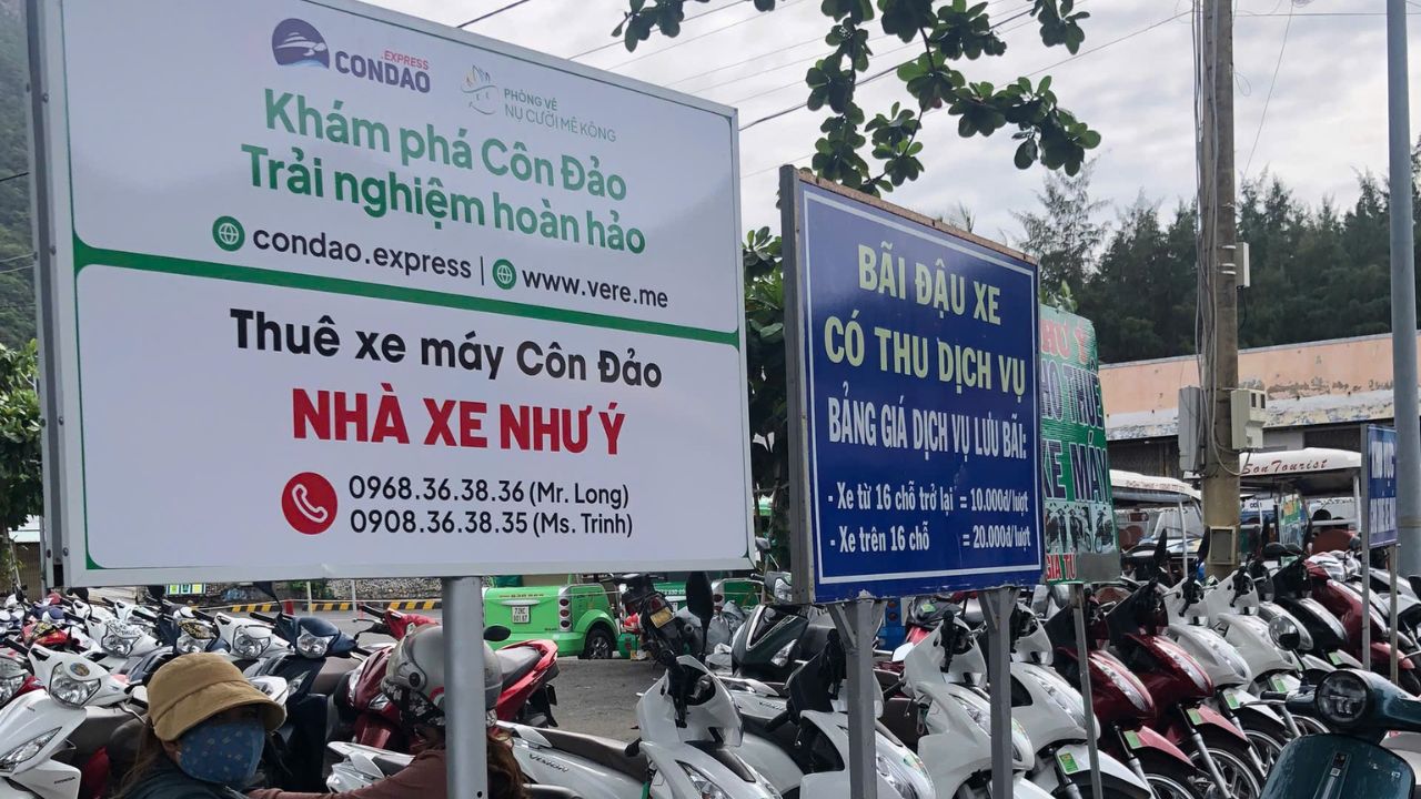 Di chuyển nhanh chóng với dịch vụ thuê xe máy tại Condao.express