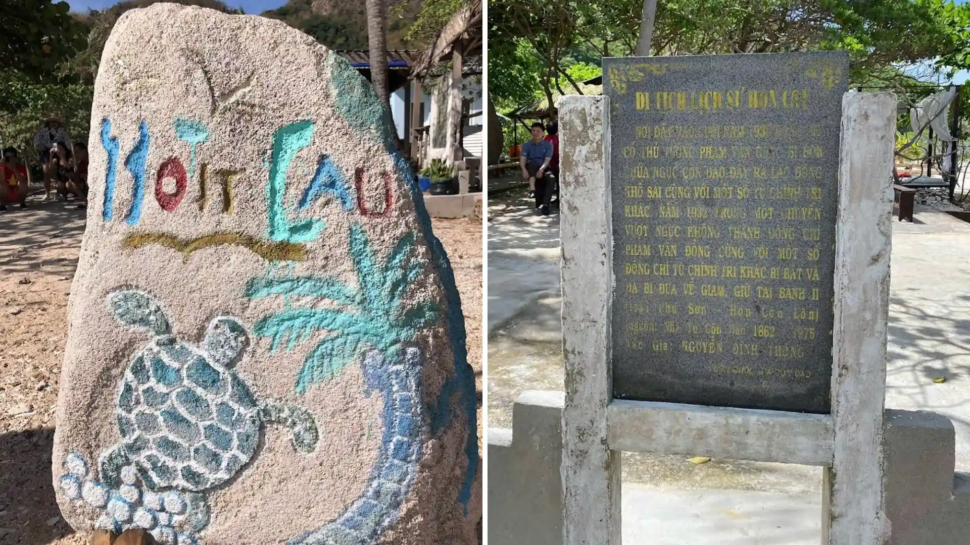 Hòn Cau từng là nơi giam giữa cố thủ tướng Phạm Văn Đồng