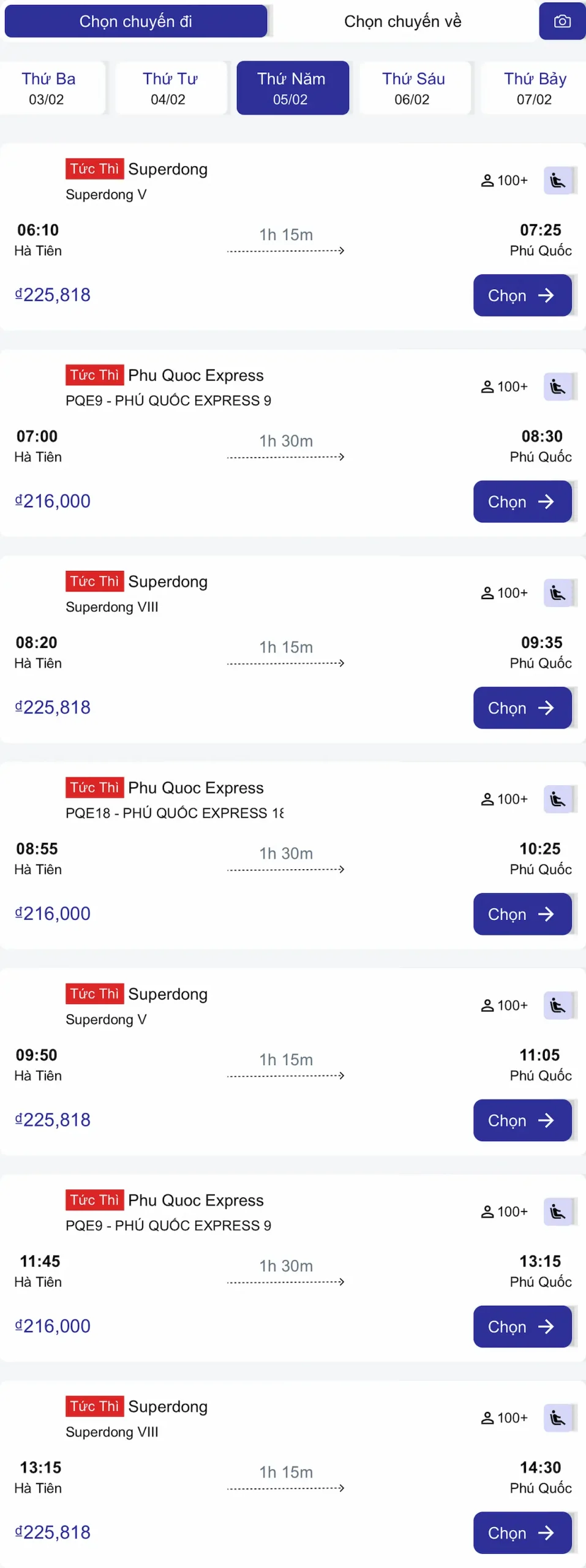 Kết quả chụp ảnh màn hình