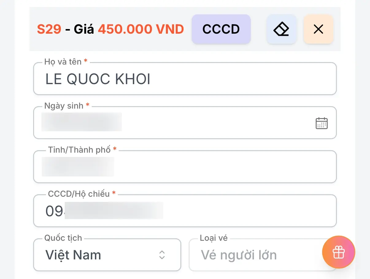 Kết quả OCR CCCD