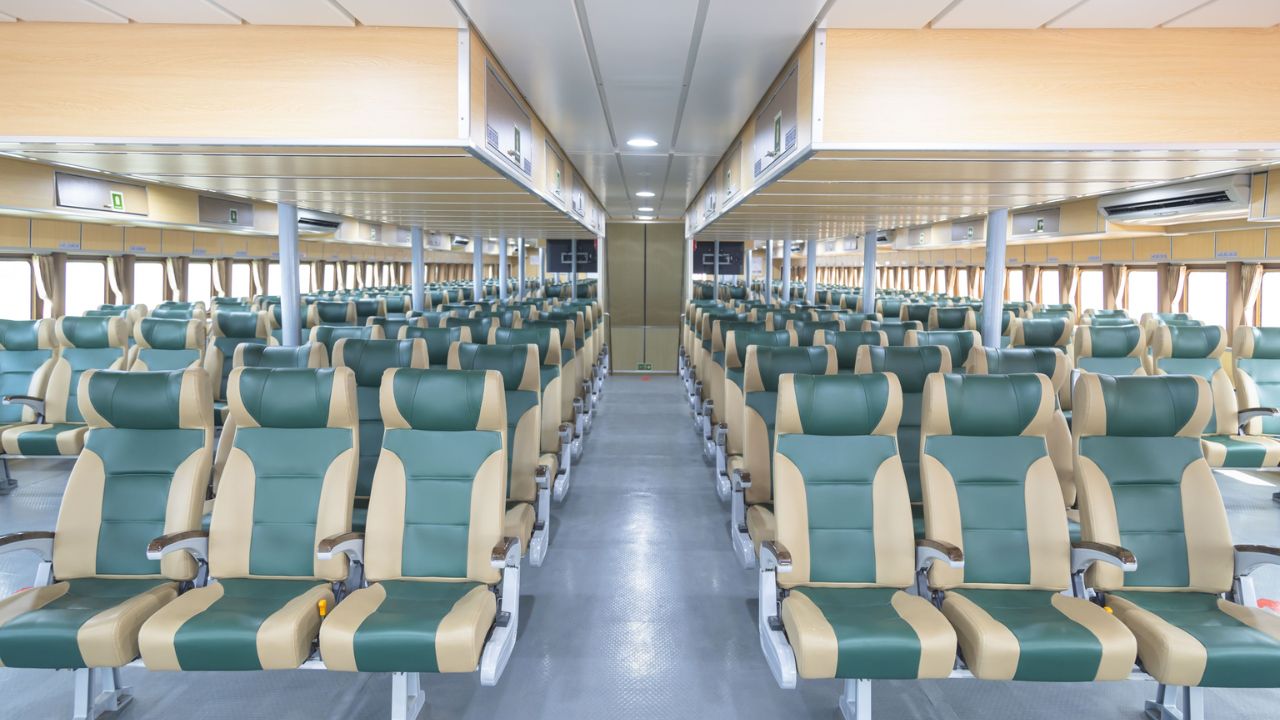 Khoang ghế Eco tàu Vũng Tàu Côn Đảo