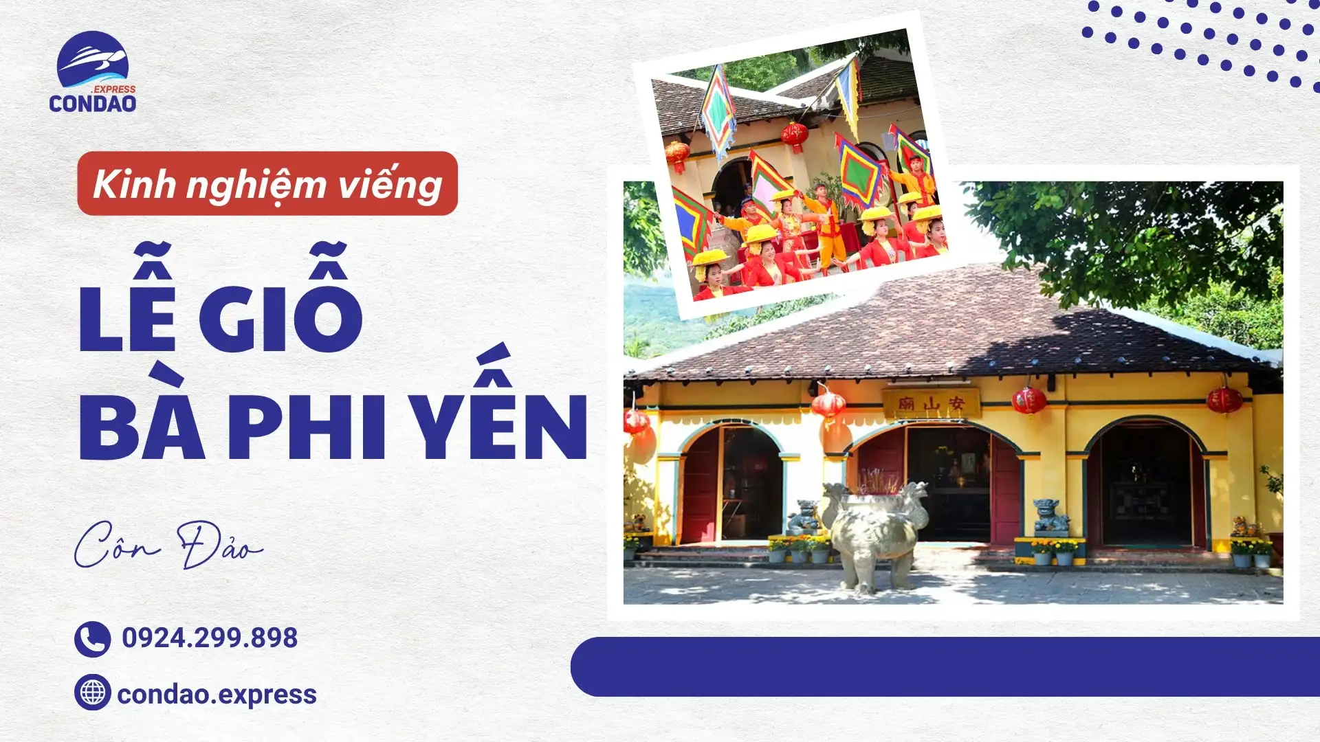 Kinh nghiệm viếng lễ giỗ bà Phi Yến Côn Đảo – Thời gian, địa điểm