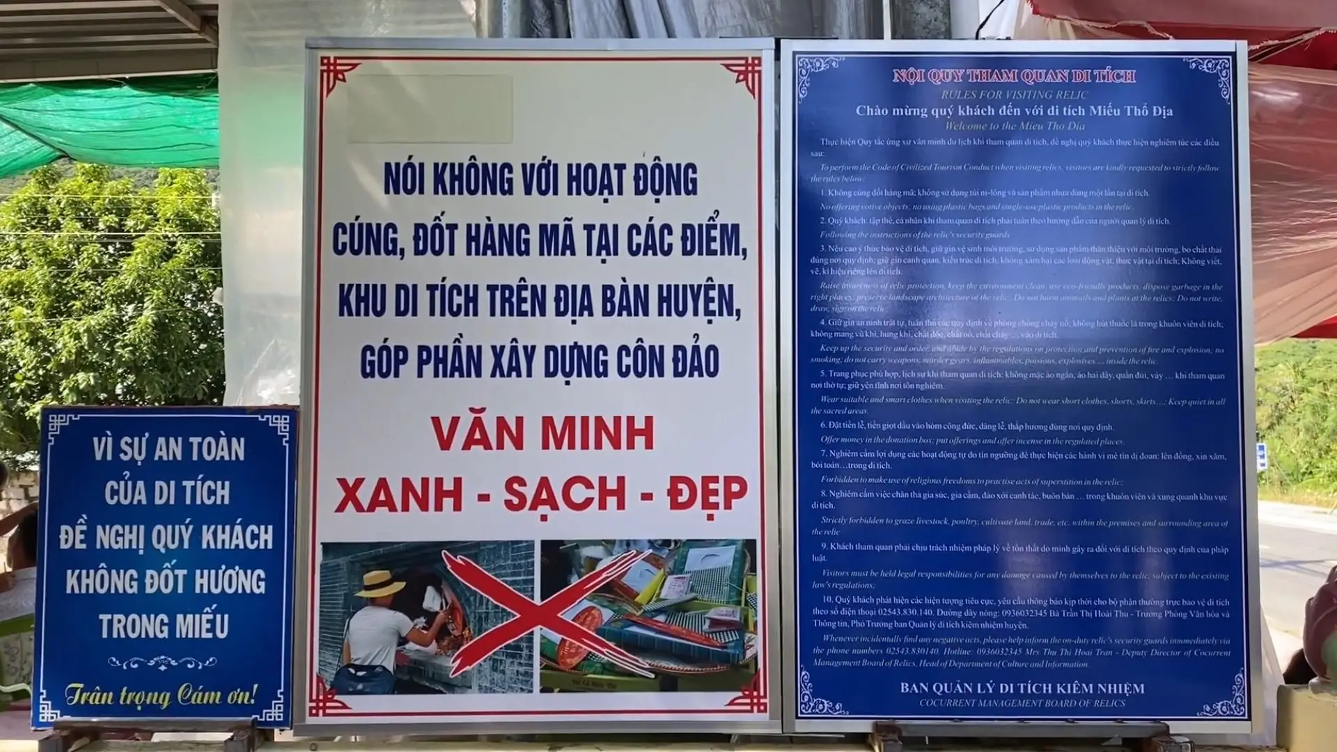 Lưu ý khi viếng miếu thần tài Côn Đảo