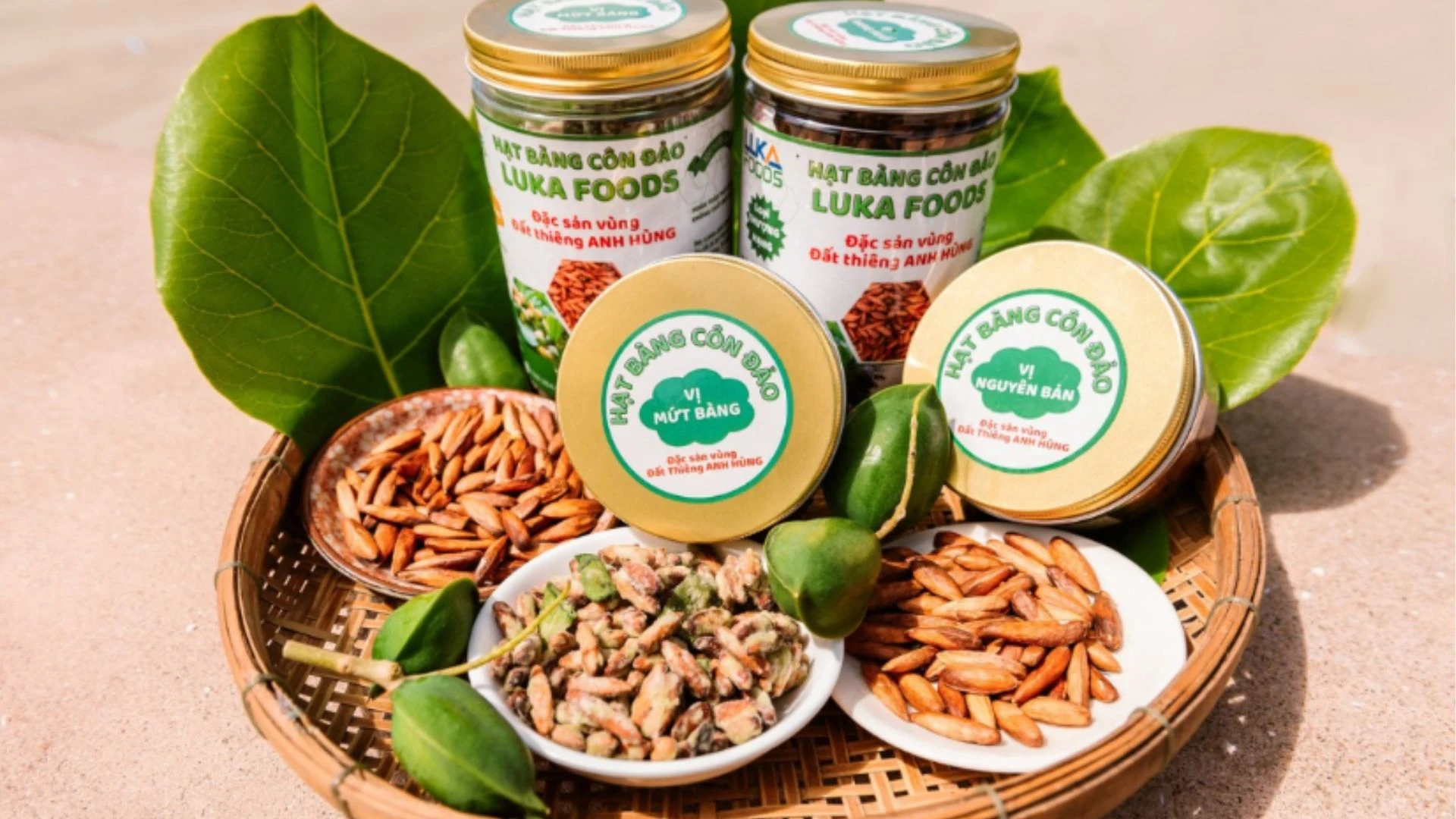 Đặc sản mứt hạt bàng Côn Đảo làm quà biếu