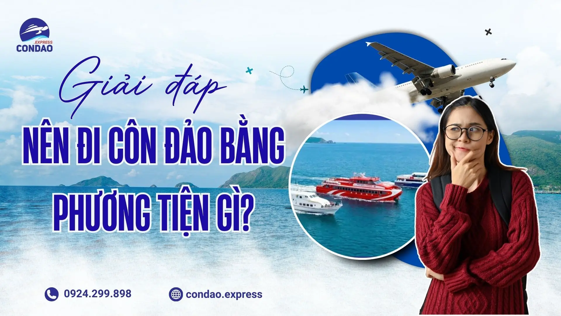 Nên đi Côn Đảo bằng phương tiện gì