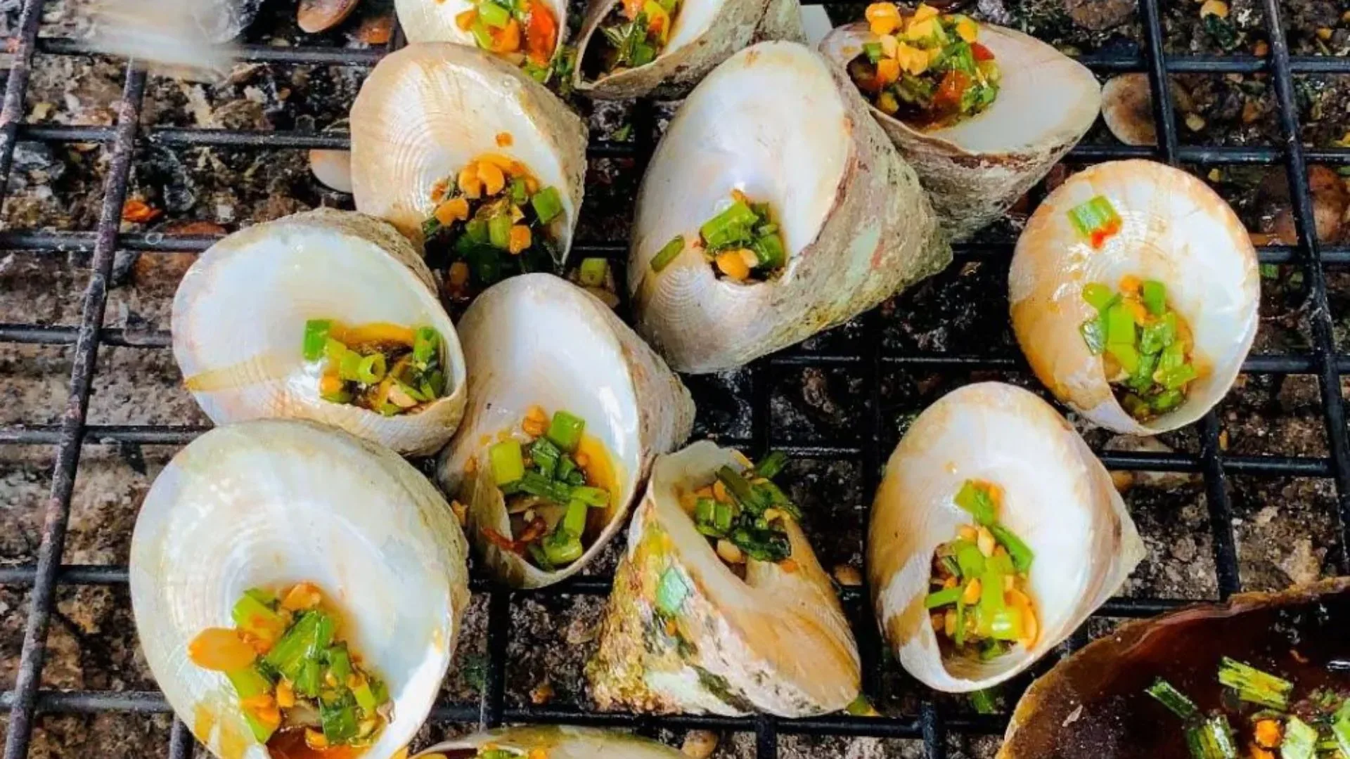 Món ốc vú nàng nướng đặc sản nổi tiếng của Côn Đảo