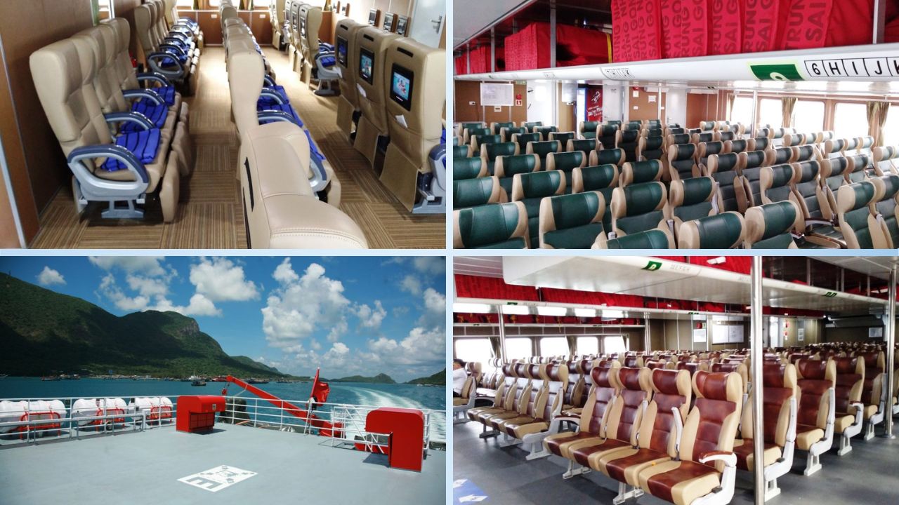 Tàu cao tốc Phú Quốc Express có sức chứa lớn