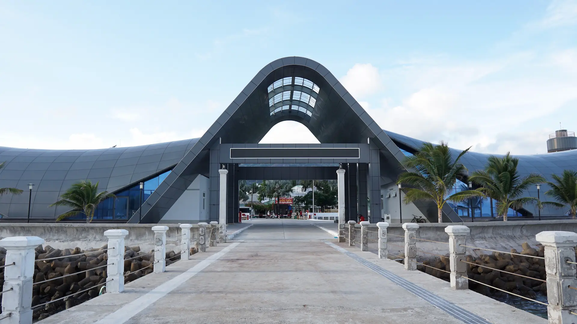 tổng thể Cảng tàu khách Côn Đảo