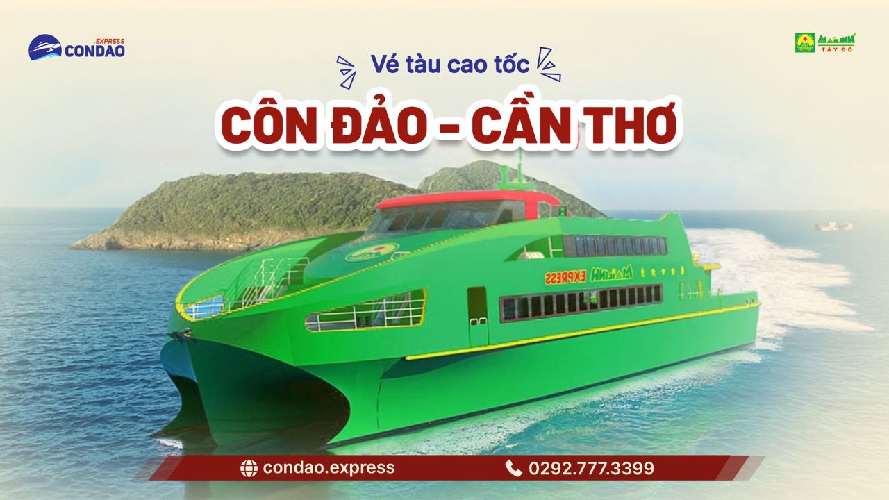 Vé tàu Côn Đảo Cần Thơ