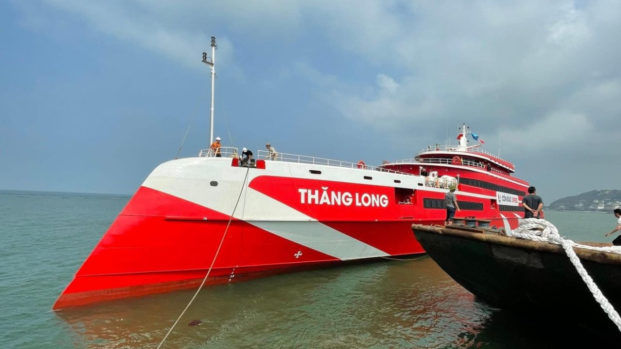 Vé tàu Côn Đảo TP. Hồ Chí Minh vận hành bởi tàu Thăng Long