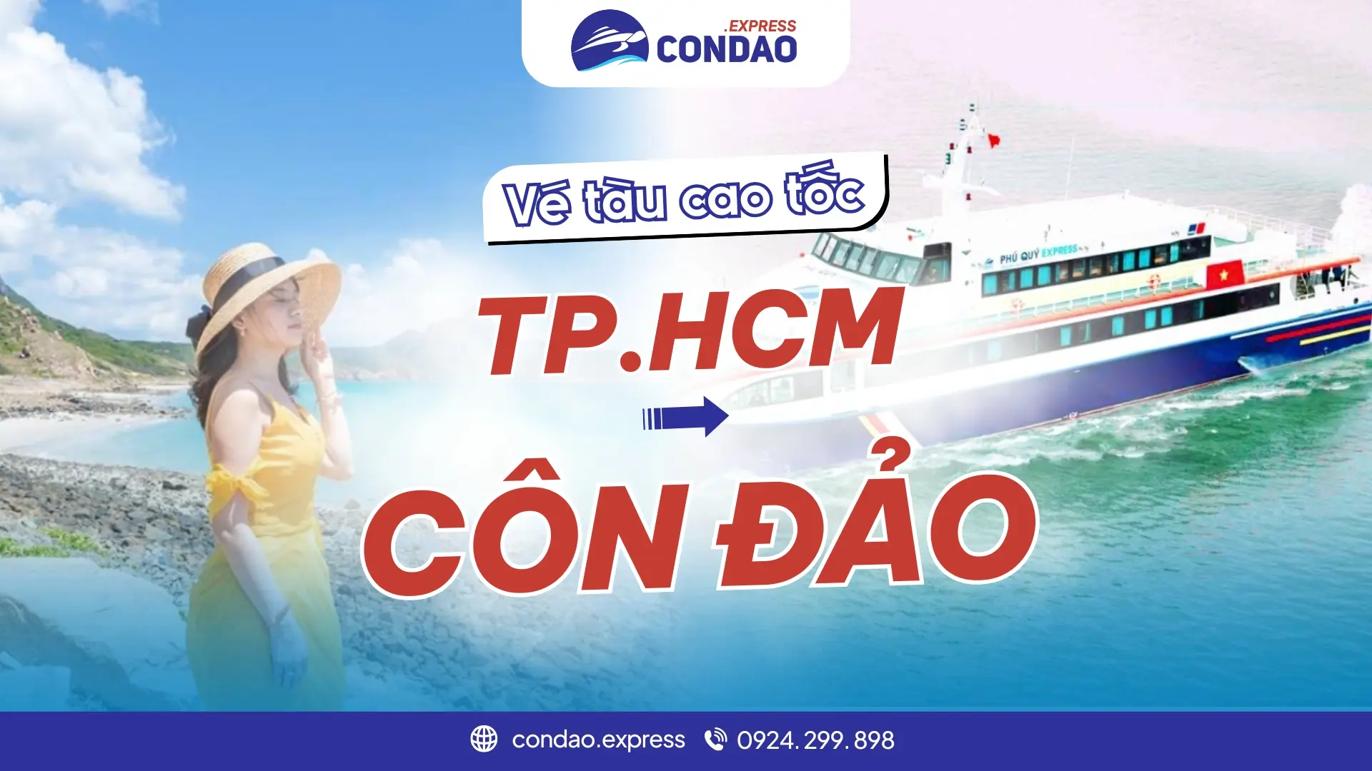 Vé tàu TP Hồ Chí Minh Côn Đảo