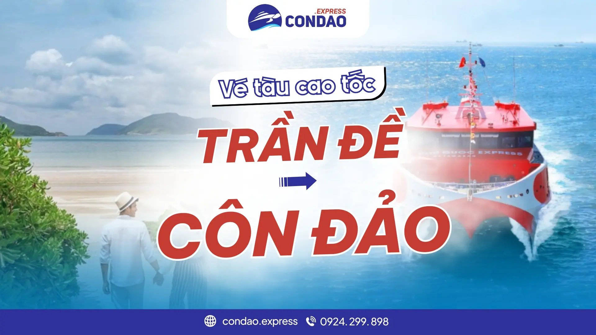 Vé tàu Trần Đề Côn Đảo